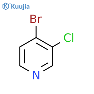 4-Bromo-3-chloropyridine structure