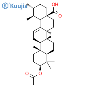 Ursolic acid acetate structure