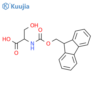 Fmoc-Ser-OH structure