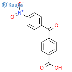 4-(4-Nitrobenzoyl)benzoic acid structure