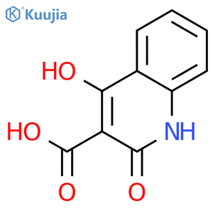 4-hydroxy-2-oxo-1,2-dihydroquinoline-3-carboxylic acid structure