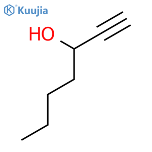 1-Heptyn-3-ol structure