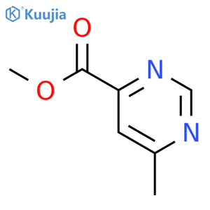 Methyl 6-methylpyrimidine-4-carboxylate structure