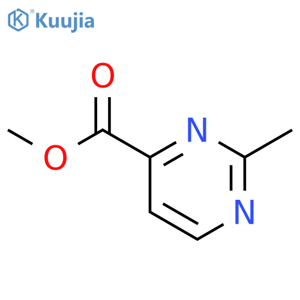 Methyl 2-methylpyrimidine-4-carboxylate structure