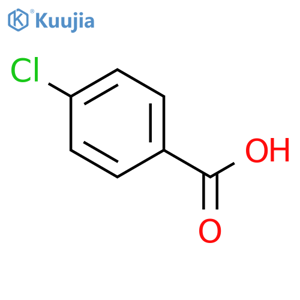 4-Chlorobenzoic acid structure