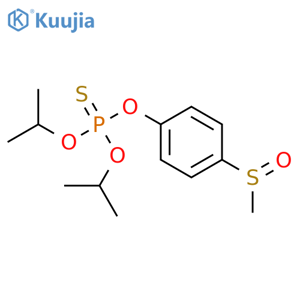 O,O-Bisisopropyl O-(4-(methylsulfinyl)phenyl) phosphorothioate structure