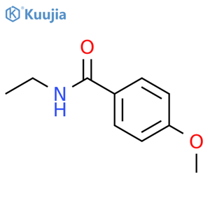 N-ethyl-4-methoxybenzamide structure