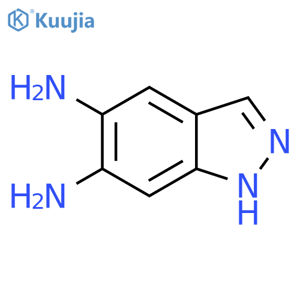 5,6-Diaminoindazole structure