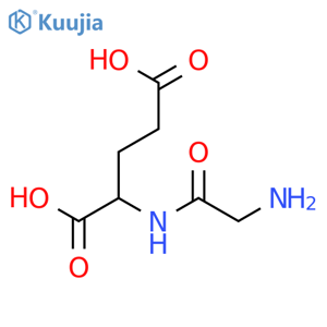 Glycyl-L-glutamic acid structure