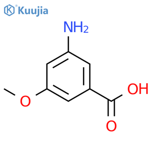 3-Amino-5-methoxybenzoic acid structure