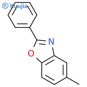 5-Methyl-2-phenylbenzoxazole structure