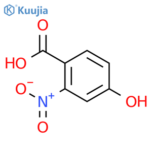 4-Hydroxy-2-nitrobenzoic acid structure