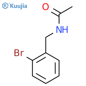 N-(2-Bromobenzyl)acetamide structure