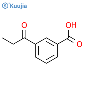 Benzoic acid,3-(1-oxopropyl)- structure