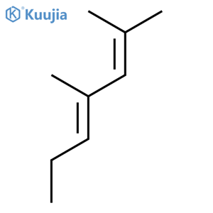 2,4-heptadiene, 2,4-dimethyl- structure