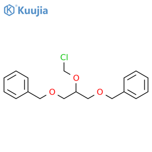 Benzene,1,1'-[[2-(chloromethoxy)-1,3-propanediyl]bis(oxymethylene)]bis- structure