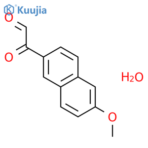 6-Methoxy-2-naphthylglyoxal Hydrate structure