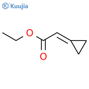 Ethyl 2-cyclopropylideneacetate structure