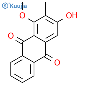 rubiadin-1-methyl ether structure