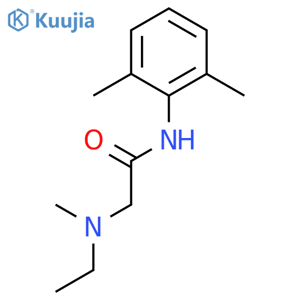 Acetamide,N-(2,6-dimethylphenyl)-2-(ethylmethylamino)- structure