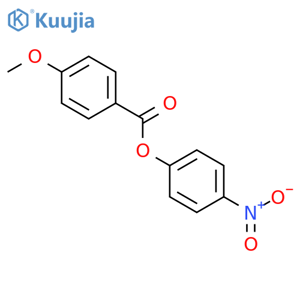 4-Nitrophenyl 4-methoxybenzoate structure