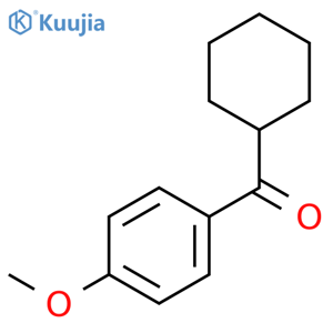 Cyclohexyl-(4-methoxyphenyl)methanone structure