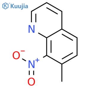 7-Methyl-8-nitroquinoline structure