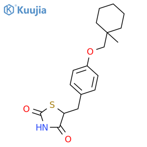 Ciglitazone structure