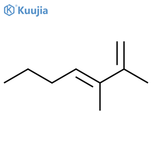 1,3-Heptadiene, 2,3-dimethyl- structure