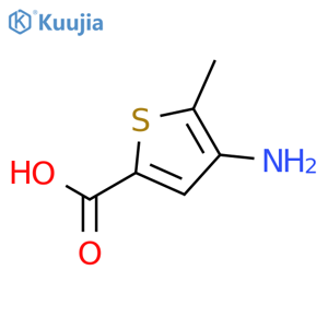 4-amino-5-methylthiophene-2-carboxylic acid structure