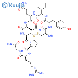 (Arg8)-Vasotocin structure