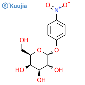 4-Nitrophenyl α-D-galactopyranoside structure