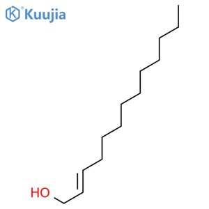 trans-2-Tridecen-1-ol structure