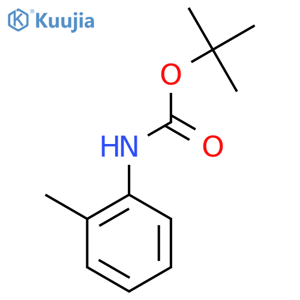 N-(tert-Butoxycarbonyl)-2-methylaniline structure