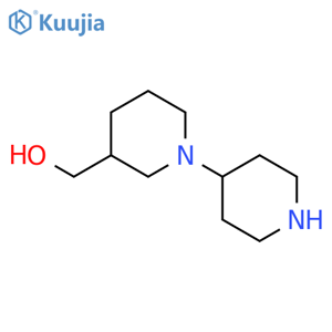 [1,4'-Bipiperidine]-3-methanol structure