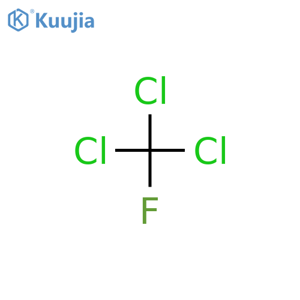 Fluoro trichloro methane;Freon-11 structure