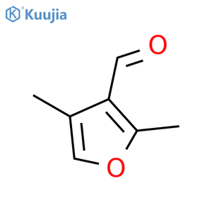 2,4-dimethyl-3-furaldehyde structure