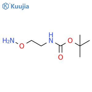 tert-butyl N-[2-(aminooxy)ethyl]carbamate structure