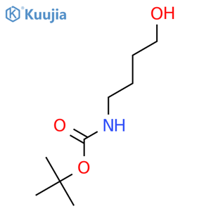 4-(t-Boc-amino)-1-butanol structure