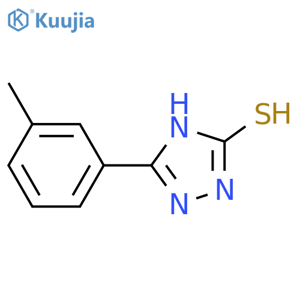 5-(3-Methylphenyl)-4H-1,2,4-triazole-3-thiol structure