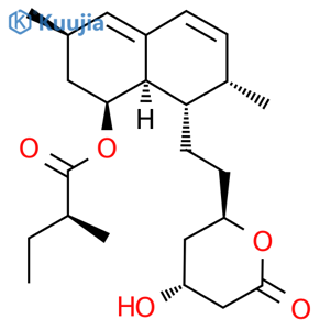 Lovastatin structure