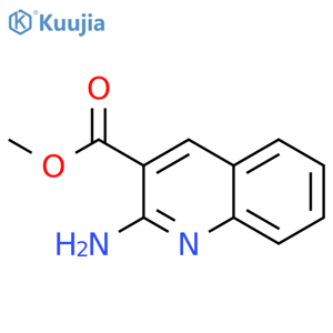 Methyl 2-aminoquinoline-3-carboxylate structure