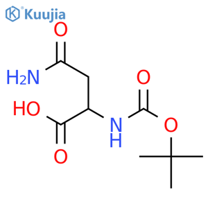 Nα-Boc-L-asparagine structure