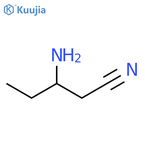 Pentanenitrile,3-amino- structure