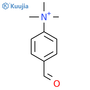 4-Formyl-N,N,N-trimethylbenzenaminium iodide structure