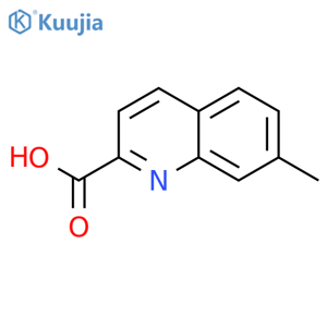 7-Methylquinoline-2-carboxylic acid structure