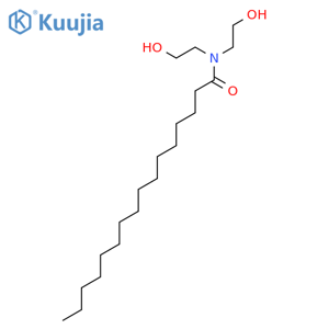 N,N-Bis(2-hydroxyethyl)hexadecanamide structure