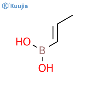 (Z)-Prop-1-en-1-ylboronic acid structure