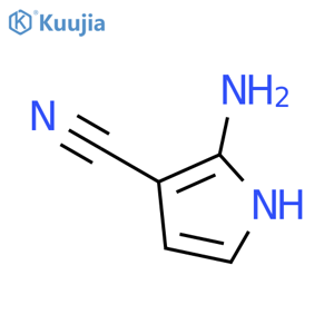 2-Amino-1H-pyrrole-3-carbonitrile structure