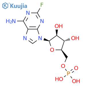 Fludarabine phosphate structure